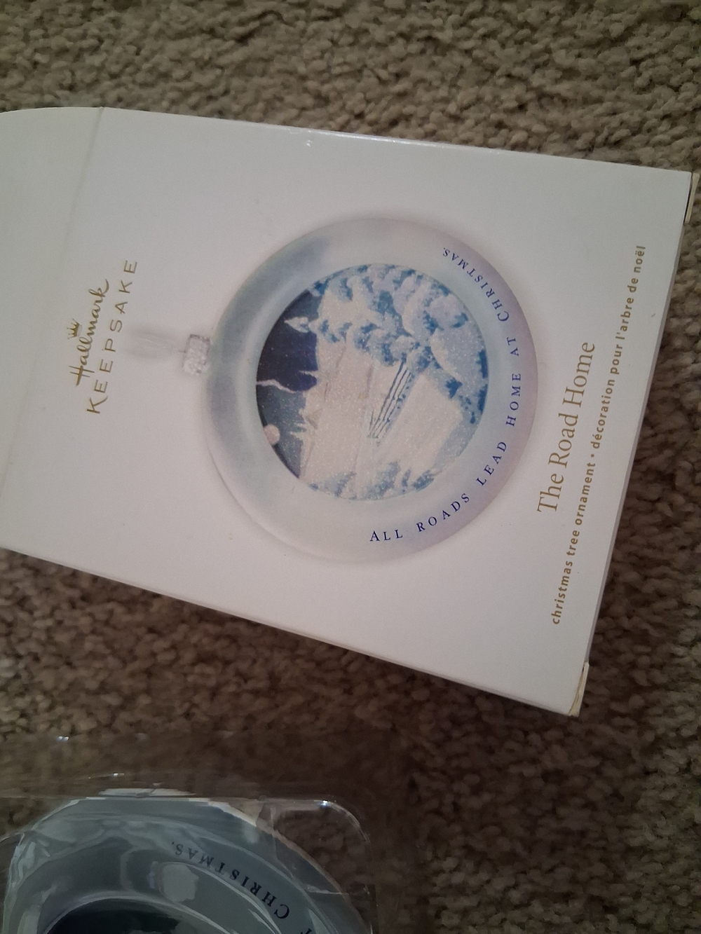 Hallmark Keepsake Ornament The Road Home - White and Blue